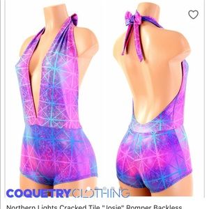 Northern Lights Crackle Rosie Rave Romper